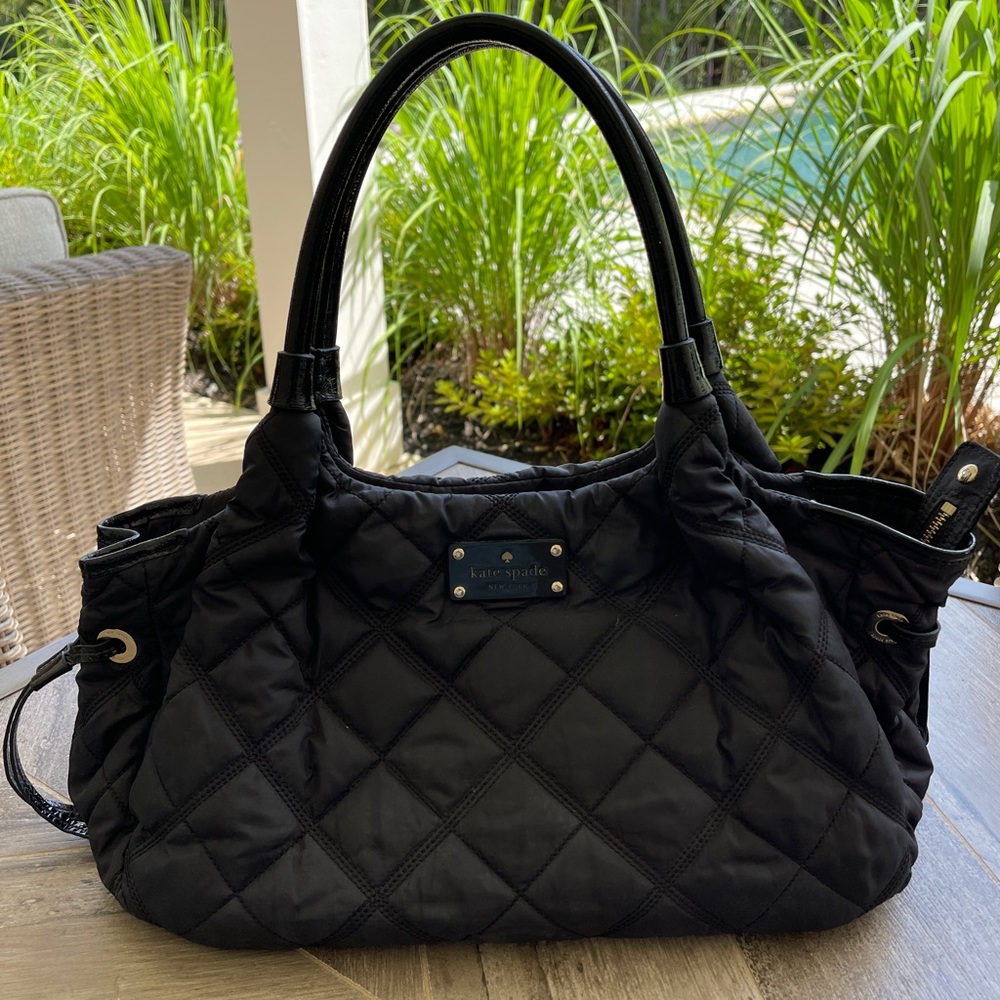 Quilted Kate Spade tote bag